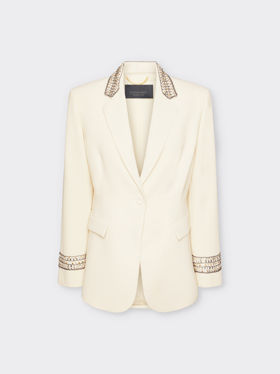 Blazer con ricami
