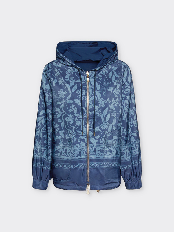 Wind jacket reversibile