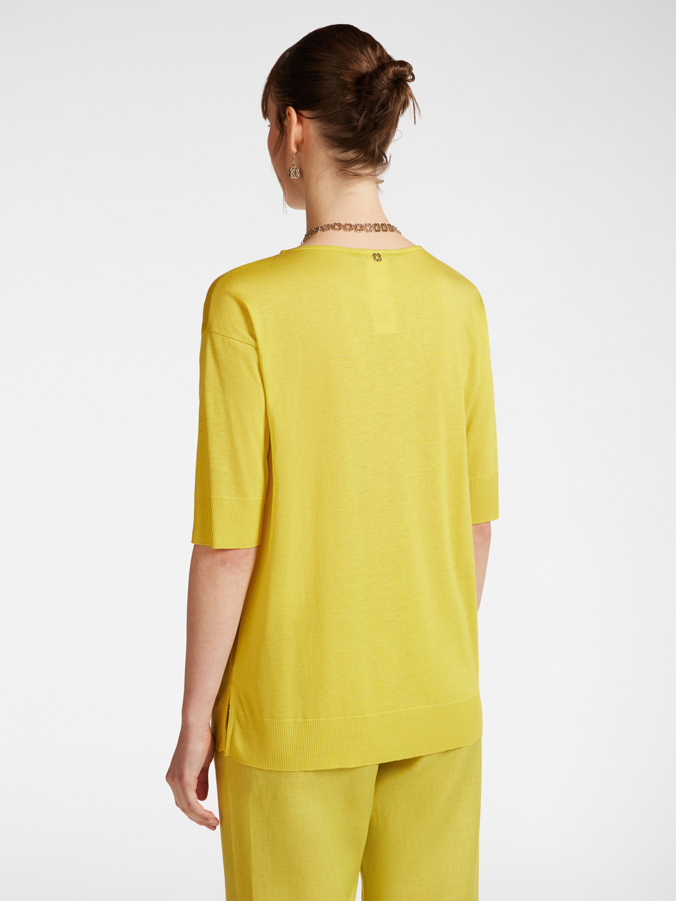 T-shirt in jersey tricot image number 1