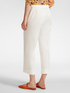 Pantaloni cropped con risvolto image number 1