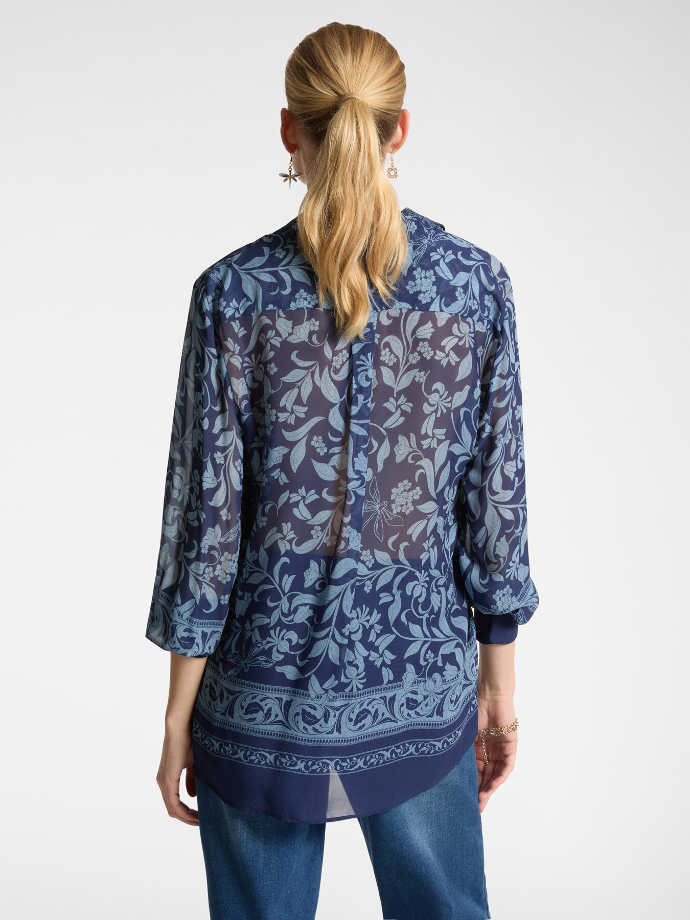 Camicia dalla stampa foliage image number 1