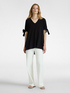 T-shirt over con fiocchi a fondo manica image number 3
