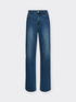 Jeans 5 tasche mid wide leg, "Wanda" image number 4