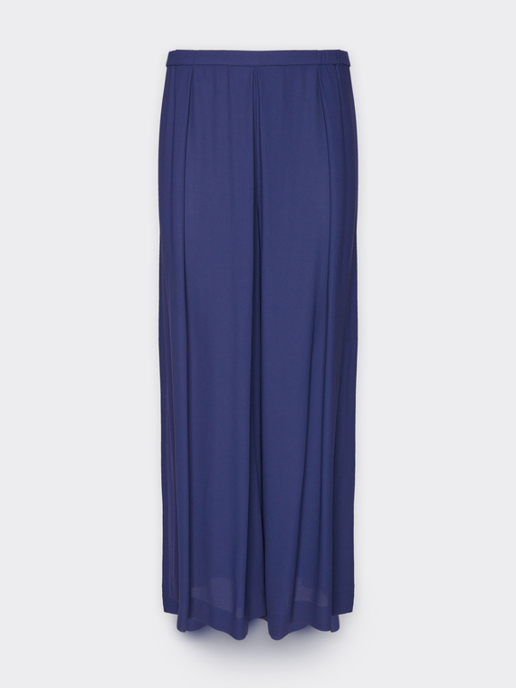 Pantaloni ampi con pieghe