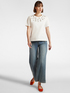 T-shirt con ricamo libellule image number 2