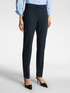 Pantaloni slim in punto Milano image number 2