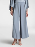 Pantaloni ampi cropped con pieghe image number 2
