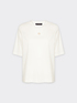 T-shirt con piccola libellula in strass image number 4