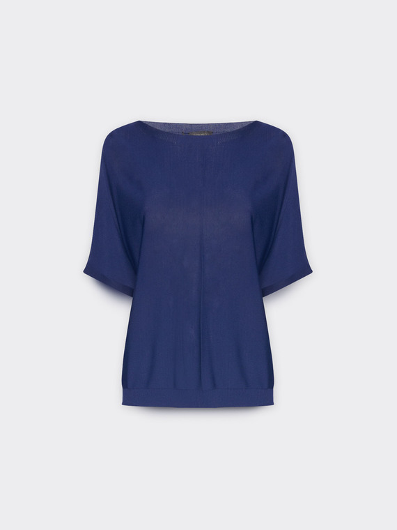 Maglia maniche corte in viscosa