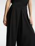 Pantaloni ampi cropped con pieghe image number 3