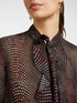 Blusa stampata con volant e fiocco image number 3