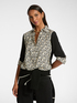 Geometric print T-shirt image number 2