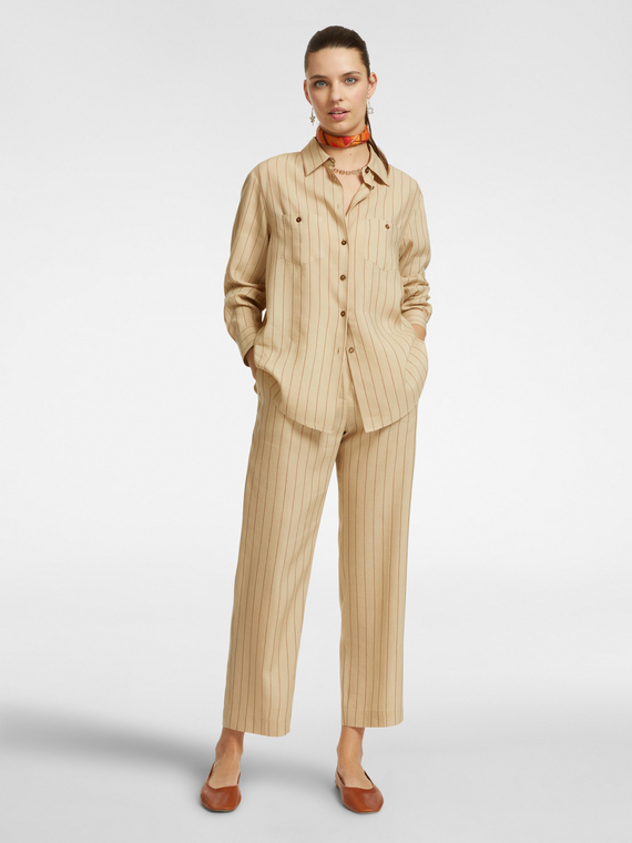 Pantaloni gessati