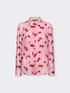 Camicia stampata in georgette image number 4