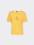T-shirt con ricamo image number 4