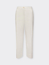 Pantaloni cropped con risvolto image number 4