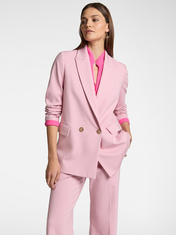 Blazer doppio petto in punto Milano