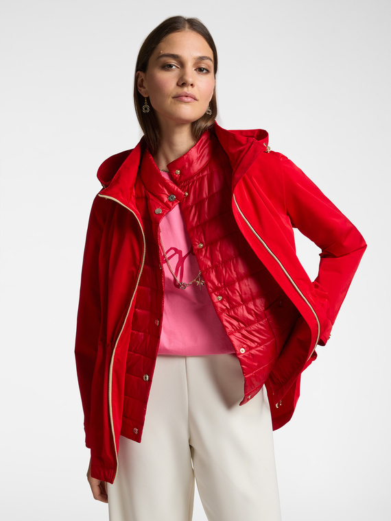 Parka corto scomponibile