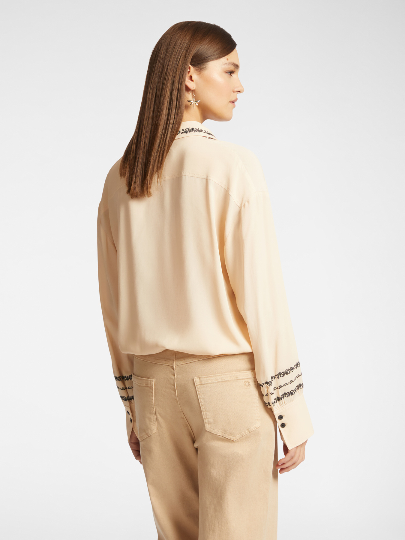 Camicia ricamata image number 1