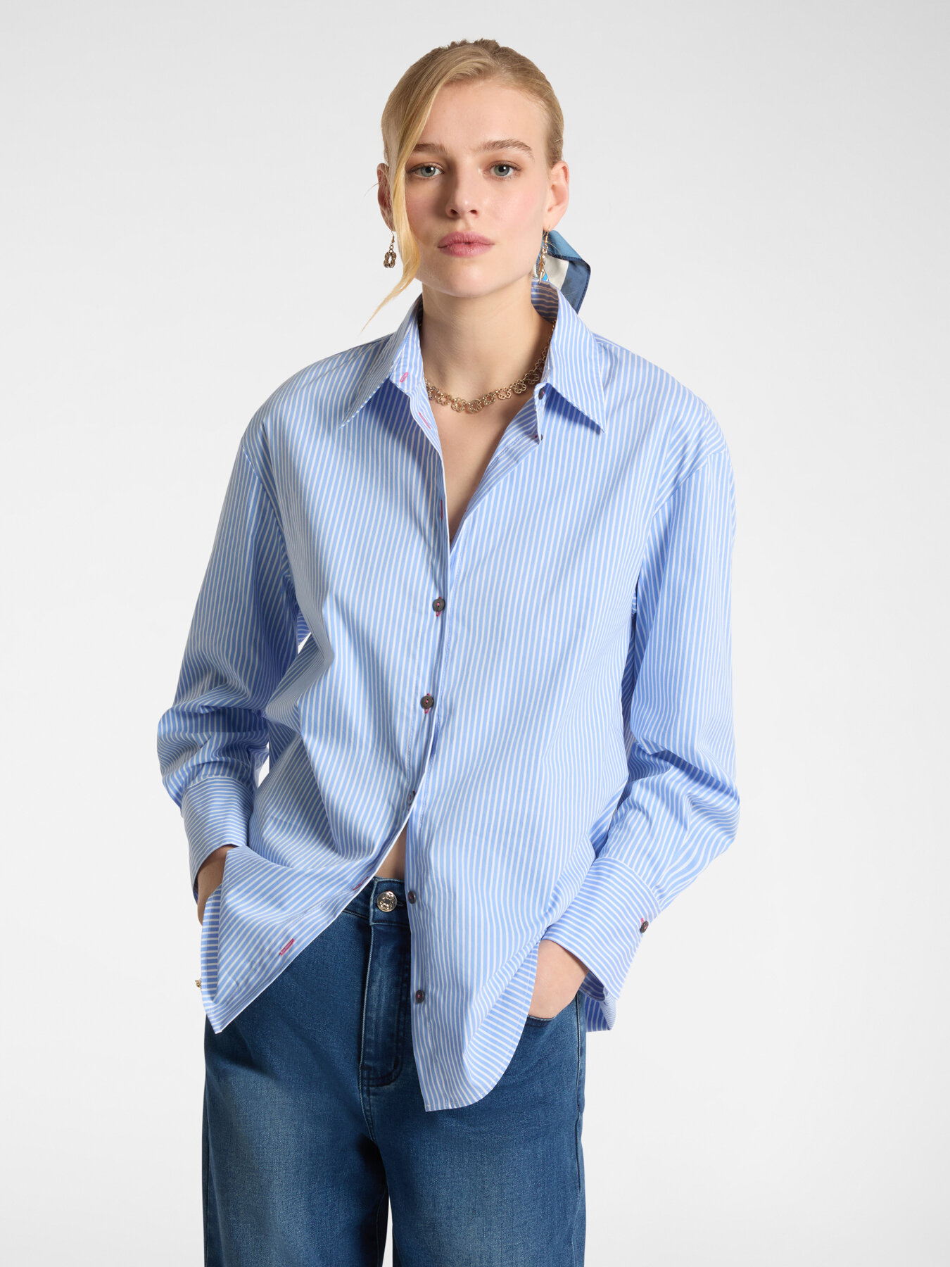 Camicia rigata image number 0
