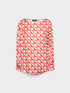 Blusa dalla stampa geometrica image number 4