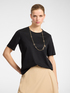 T-shirt con collana image number 0