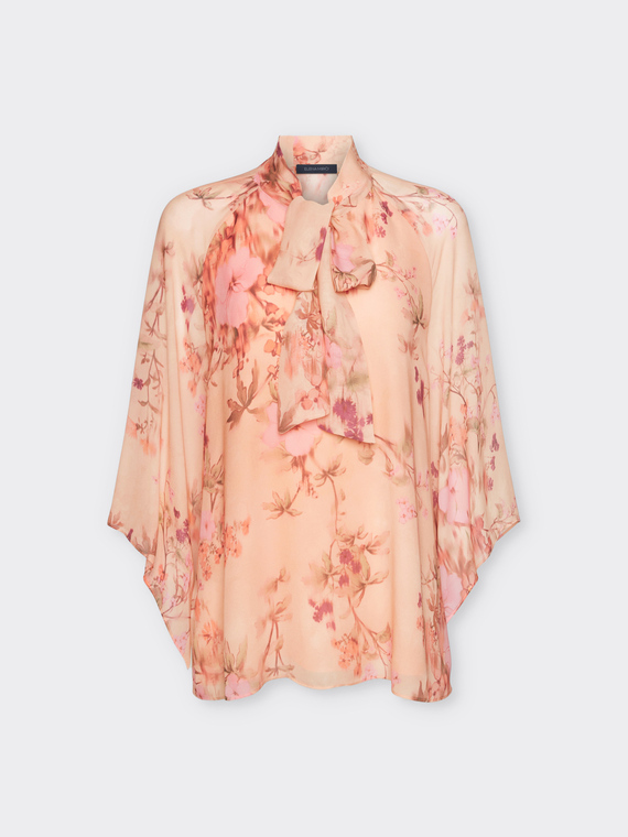 Blusa elegante floreale