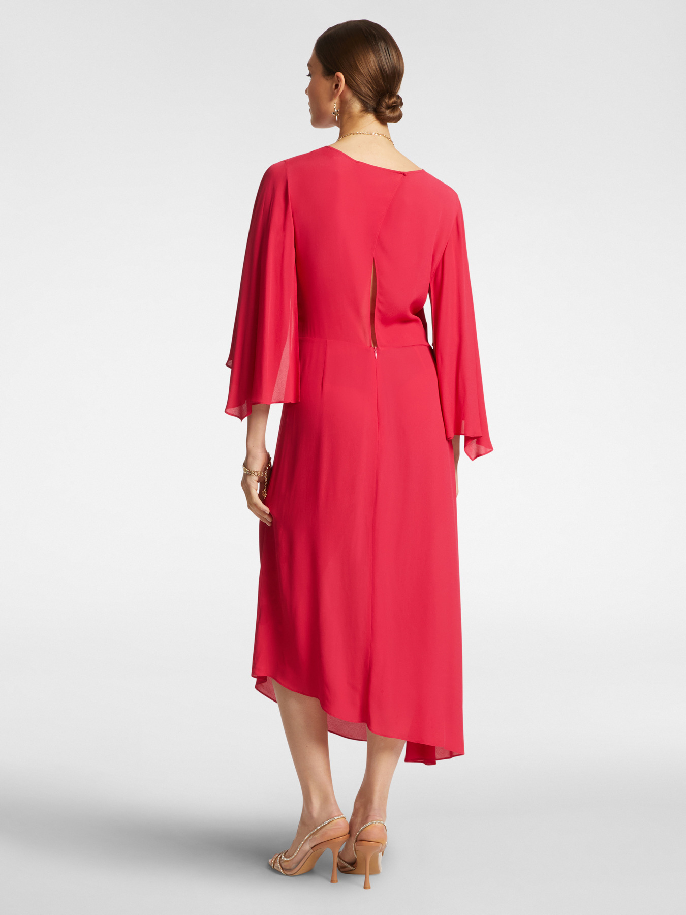 Abito elegante con drappeggi image number 1