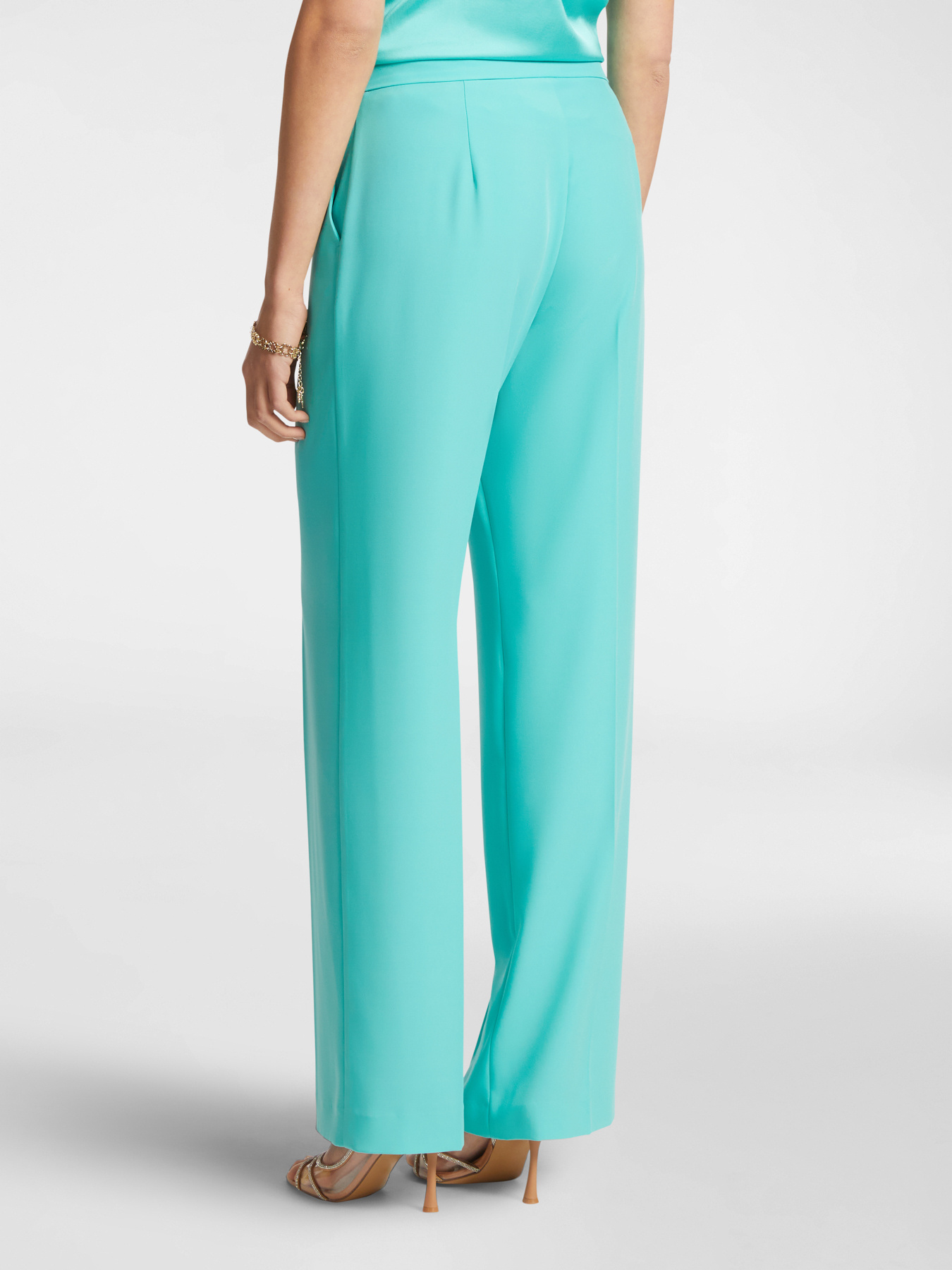 Pantaloni in cady stretch image number 1