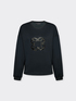 Sweatshirt mit Monogramm-Stickerei image number 4