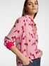 Camicia stampata in georgette image number 3