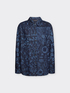 Camicia in denim dal disegno foliage image number 4