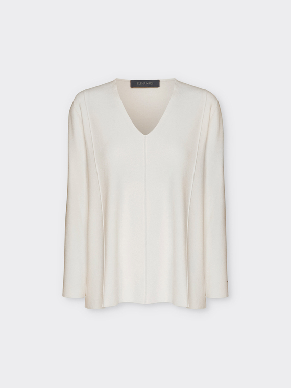 Maglia con scollo a V