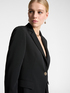 Blazer in cady stretch image number 3