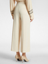 Pantaloni cropped eleganti in crepe cady image number 1