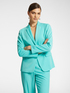 Blazer in cady stretch image number 0