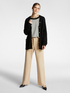 Cardigan lungo con frange e bottoni image number 9