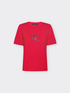 T-shirt con ricamo image number 4