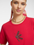 T-shirt con ricamo image number 3