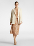 Blazer in crepe cady image number 8
