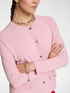 Cardigan corto con bottoni Monogram image number 3