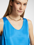 Top V neck in viscosa stretch image number 3