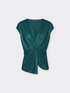 T-shirt lurex con nodo davanti image number 4