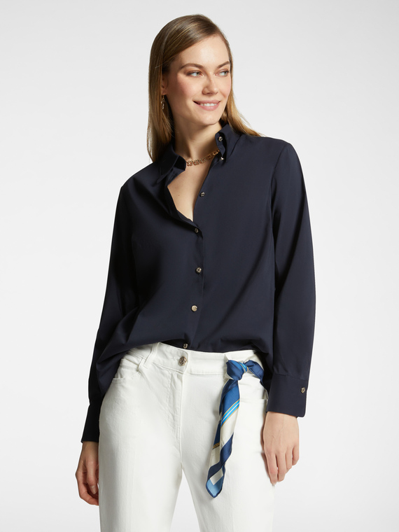 Camicia in tessuto stretch