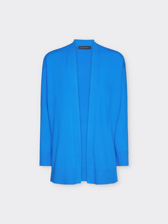 Cardigan lungo aperto davanti