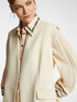 Blazer senza maniche in crepe cady image number 3