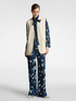 Blazer senza maniche in crepe cady image number 8