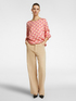 Blusa dalla stampa geometrica image number 2