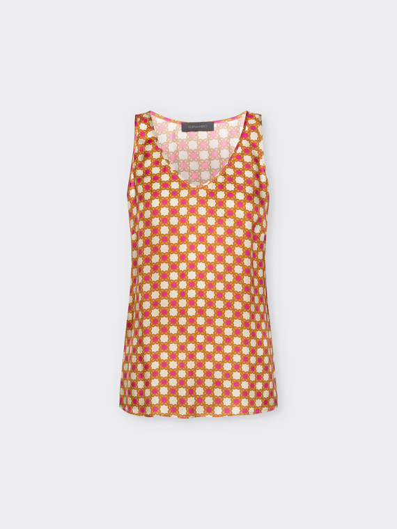 Top dalla stampa Monogram