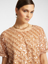 Blusa in paillettes image number 3